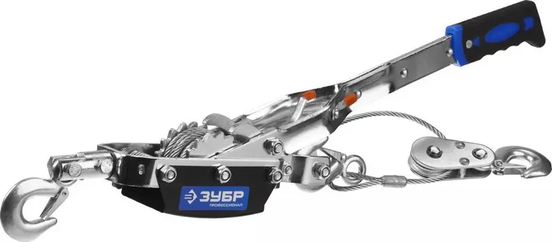Лебедка Зубр Профессионал 43105-4-K ручная рычажная 4 т 3 м