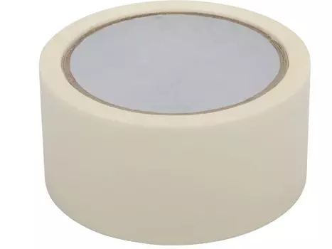 Лента Курс 11300 малярная, креппированная, клейкая, 48 мм х 25 м