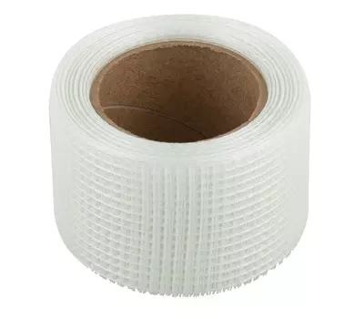 Лента Курс 11451 стеклотканевая, клейкая, 50 мм х 20 м