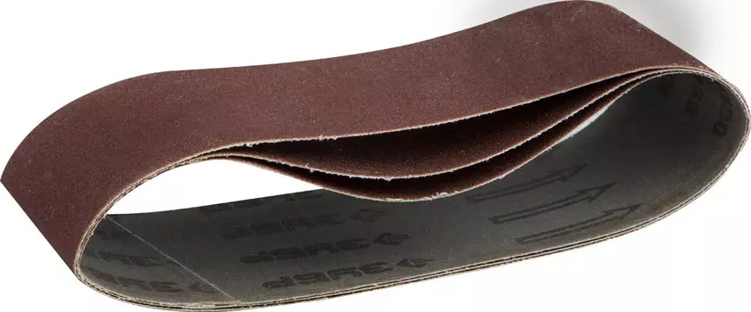 Лента шлифовальная для ЛШМ Зубр Мастер 35542-180 75х533мм, P180, 3 шт