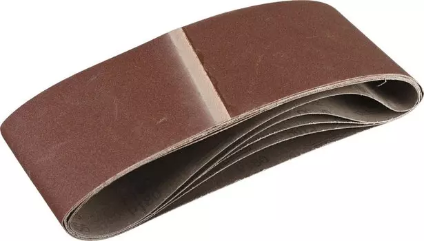 Лента шлифовальная для ЛШМ Зубр Стандарт 35343-180 100х610 мм, P180, 5 шт