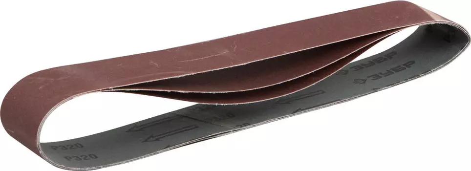 Лента шлифовальная Зубр Мастер 35546-320 50х686мм, P320, 3 шт, для точила ЗТШМ-150/686