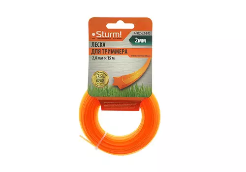 Леска для триммера Sturm!