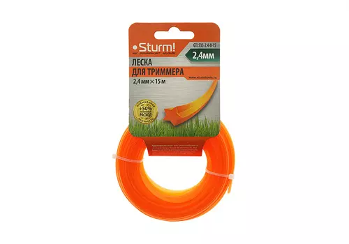 Леска для триммера Sturm!