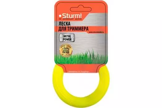 Леска для триммера Sturm!