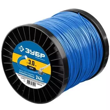 Леска для триммера Зубр Профессионал ЗВЕЗДА 71025-3.0 3.0 мм 240 м