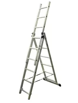 Лестница Энкор 69686 трехсекционная 3х12 ступеней