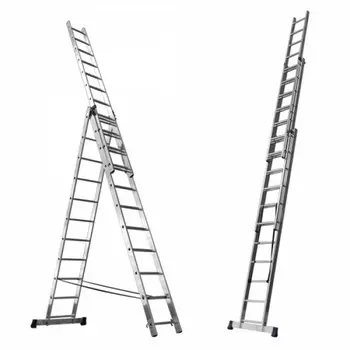 Лестница Энкор 69687 трехсекционная 3х13 ступеней