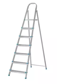 Лестница-стремянка Курс 65329 стальная, 7 ступеней, вес 7,3 кг