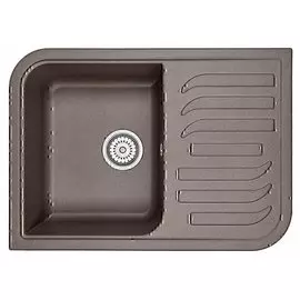 Мойка 695х495 гранит, эспрессо