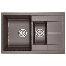 Мойка 775х495 гранит, эспрессо