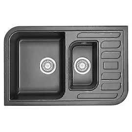 Мойка 780х500 гранит, шварц