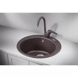 Мойка D 475 гранит, эспрессо