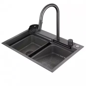 МойкаAbber Wasser Kreis AF2194NG 68х46 см, нержавеющая сталь, никель