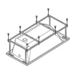 Монтажный комплект для ванны SANTEK