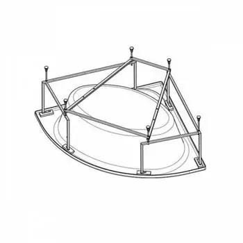 Монтажный комплект для ванны SANTEK