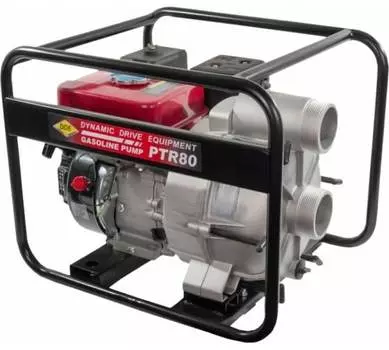 Мотопомпа бензиновая грязевая DDE