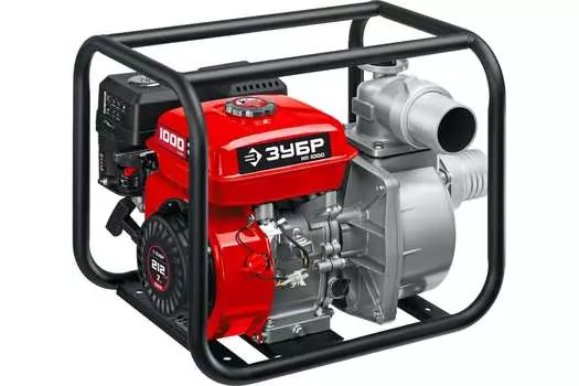 Мотопомпа Зубр МП-1000 бензиновая 1000 л/мин.