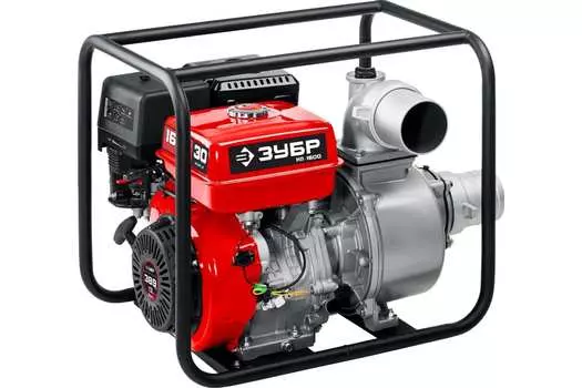 Мотопомпа Зубр МП-1600 бензиновая 1600 л/мин.
