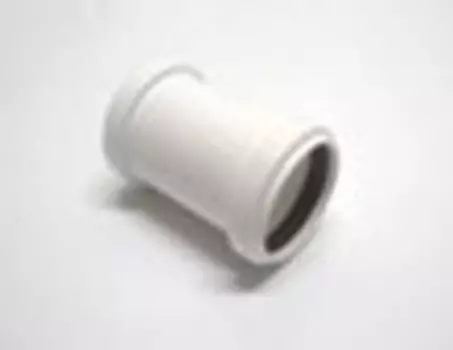 Муфта надвижная D110 полипропилен (белая)