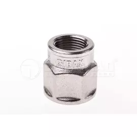 Муфта никель 1/2"х3/8" ВР 32бар, t-200*С