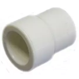 Муфта полипропилен 32х25мм переходная, 25бар, t-95*C белая, сварка