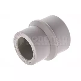 Муфта полипропилен 40х25мм ВР-НР переходная, серая