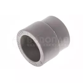 Муфта полипропилен 50х40мм ВР-НР переходная, серая