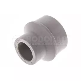 Муфта полипропилен 63х32мм ВР-НР переходная, серая