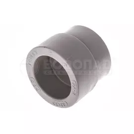 Муфта полипропилен 63х50мм ВР-НР переходная, серая