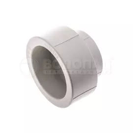 Муфта полипропилен 90-63мм переходная, серая