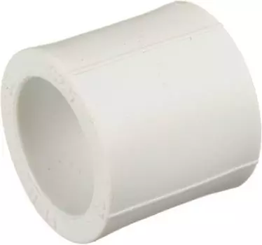 Муфта полипропиленовая Кросс 25 мм, белая
