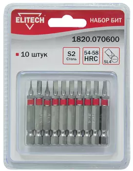 Набор бит ELITECH