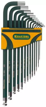 Набор длинных имбусовых ключей KRAFTOOL