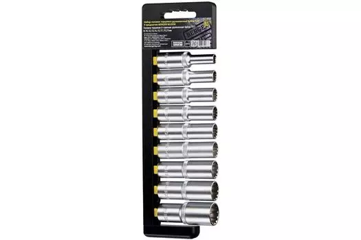 Набор головок торцевых удлиненных BERGER