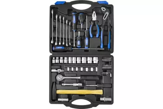 Набор инструмента Сибин 27765-H56 универсальный, 56 предметов (1/2" + 1/4")