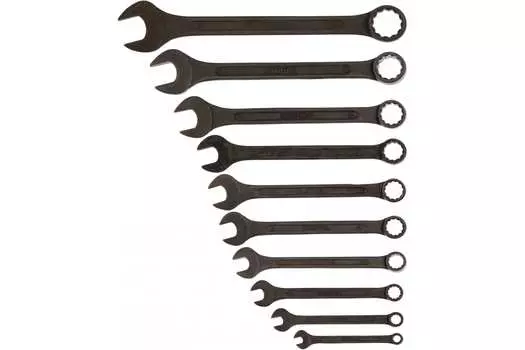 Набор комбинированных ключей Сибртех 15475 6-22 мм 6-22 мм 10 шт