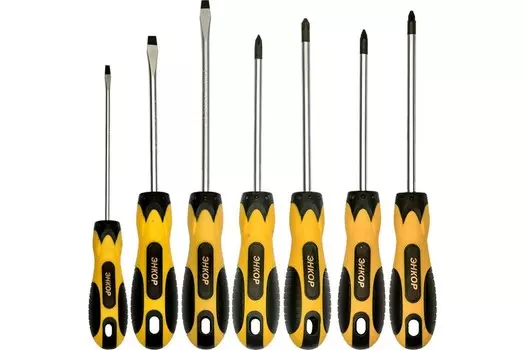 Набор отверток Энкор 19539 7 шт