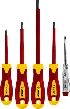 Набор отверток Зубр Профессионал, 5 шт