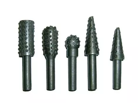 Набор шарошек по дереву SKRAB