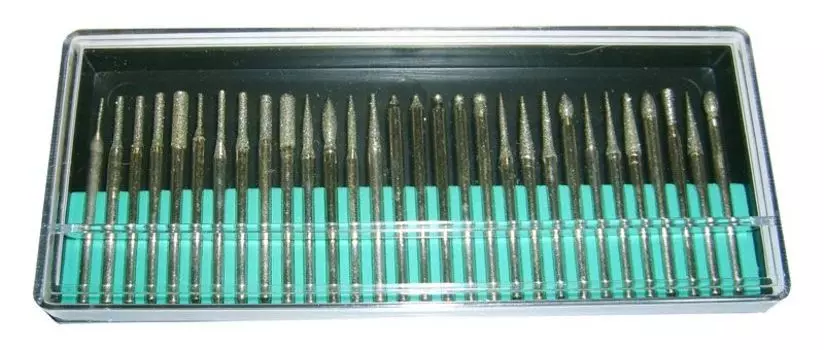 Набор шарошек с алмазным напылением SKRAB