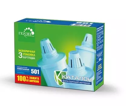 Набор сменных картриджей Гейзер 50006 501 (3 шт.)