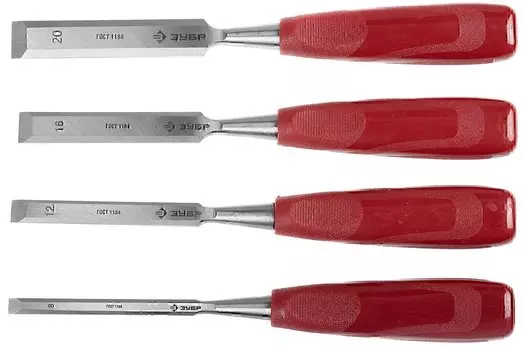 Набор стамесок Зубр Мастер 18094-H4_z01 4 шт.