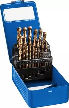Набор сверл по металлу Зубр Кобальт 29626-H25 25шт(1-13мм)