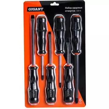 Набор ударных отверток Gigant