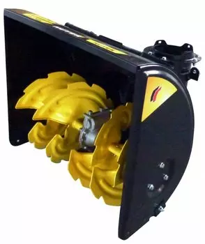 Насадка-снегоуборщик для подметательной машины HUTER