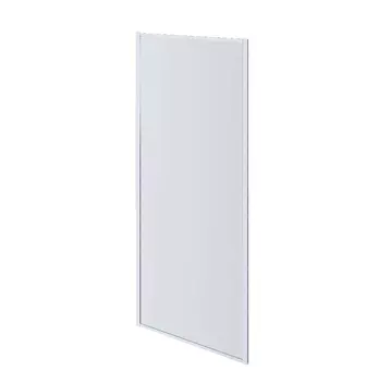 Неподвижная стенка Акватек AQ ARI WA 08020BL 80х200, стекло прозрачное, профиль черный