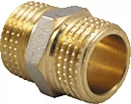 Ниппель Гейзер 45003 с канавкой 1/2"