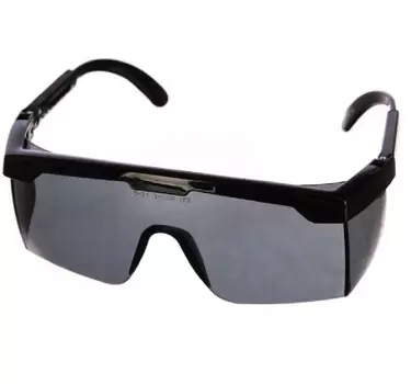 Очки защитные Энкор Эксперт 56609, с регулируемой длиной и наклоном дужки, дымчатые
