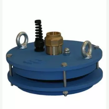 Оголовок скважины Джилекс ОС-140-160/40 D40 (обжим 40мм).чугун.фиксатор кабеля.карабин для троса